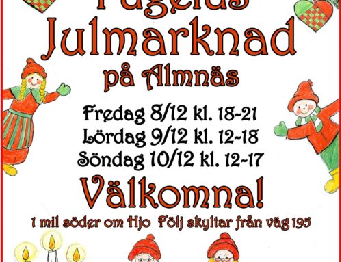 Julmarknad 2023, 8-10 december. Välkomna!!